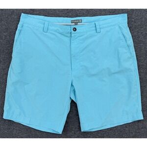 Peter Millar Shorts‎ Mens 38 Blue Crown Sport Performance Hybrid 8.5" Chino